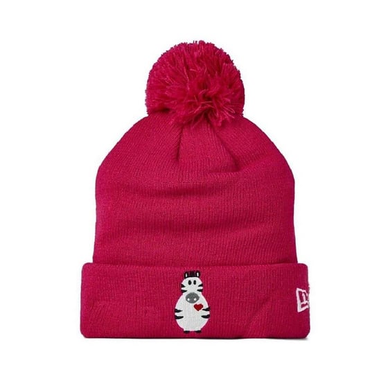 New Era - Mütze für Kinder, Bommel (Dunkelrosa) - Image 1