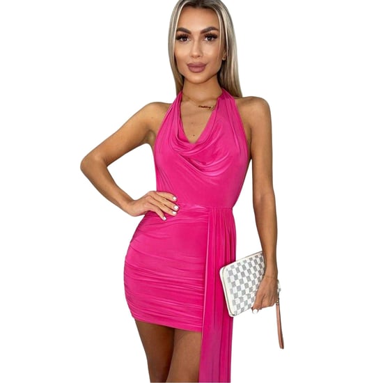 AX Paris - Minikleid für Damen, Neckholder (Fuchsie) - Image 4