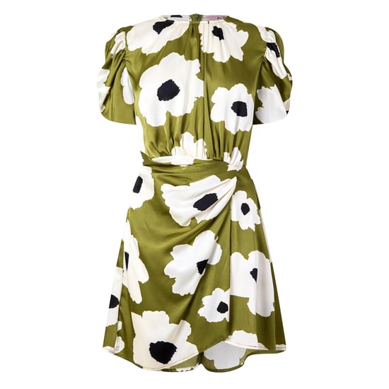 AX Paris - Minikleid für Damen, Geraffte Seite, Polyester, Abend (Oliv) - Image 2