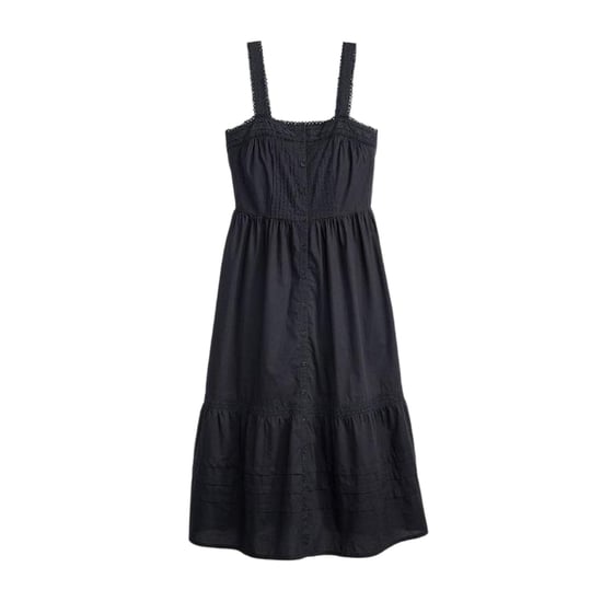 Levis - Midikleid für Damen, Eckiger Ausschnitt, Ärmellos (Kaviar) - Image 2