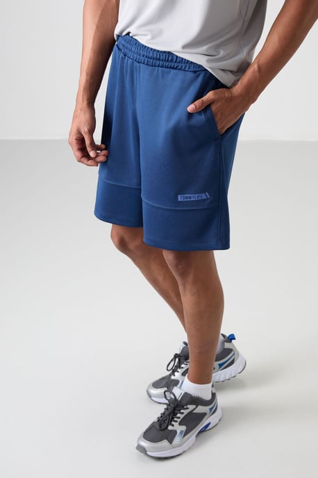 Herren Unifarbene Sweatshorts - Image 2