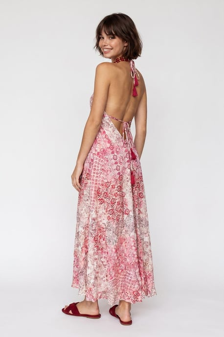 Paisley-Halter-Maxikleid - Image 6