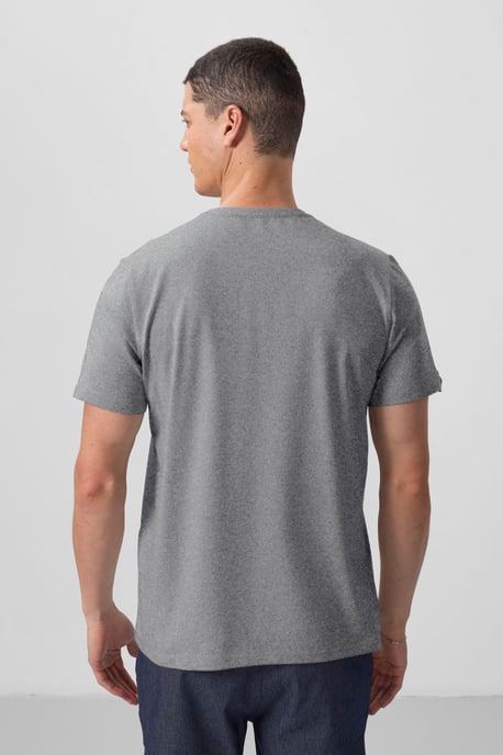 Herren V-Ausschnitt Kurzarm T-Shirt - Image 6