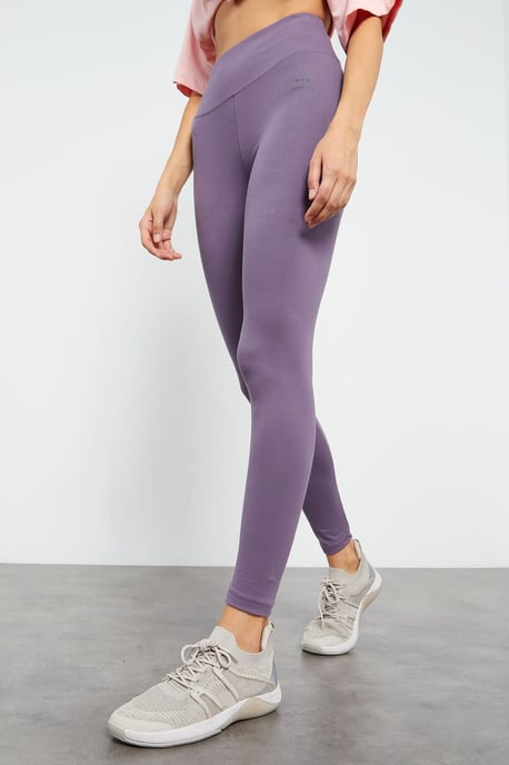 Hochtaillierte Leggings aus Baumwolle und Elasthan - Image 2