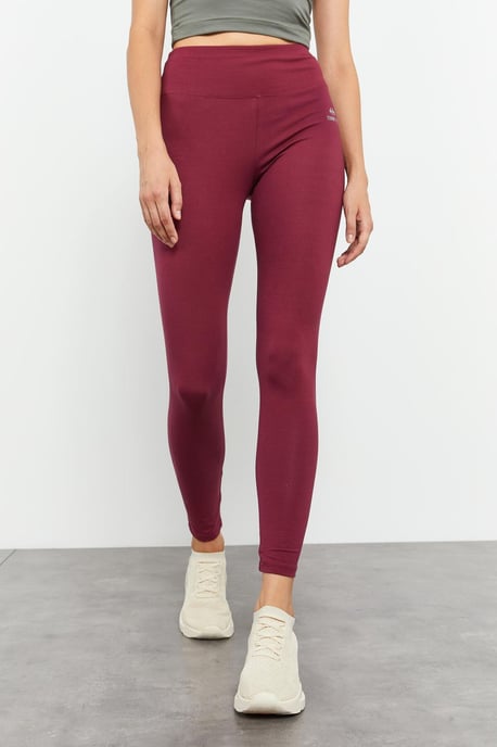 Hochtaillierte Leggings aus Baumwolle und Elasthan - Image 2