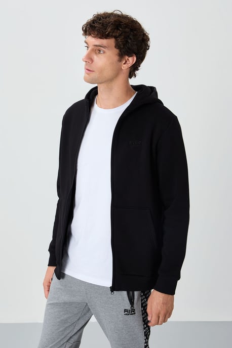 Herren Kapuzen-Zip-Sweatshirt - Image 4