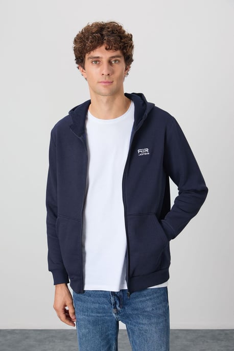 Herren Kapuzen-Zip-Sweatshirt - Image 2