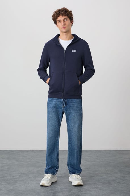 Herren Kapuzen-Zip-Sweatshirt - Image 5