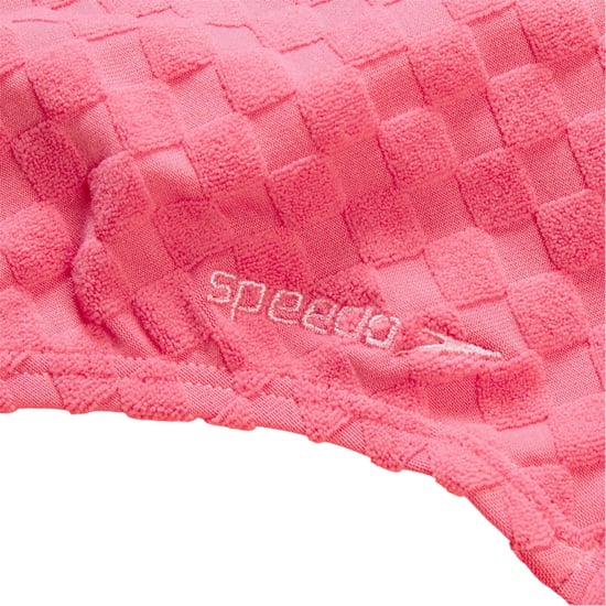 Speedo - Badeanzug für Damen, Ausschnitt, Strukturiert (Hellrosa) - Image 3