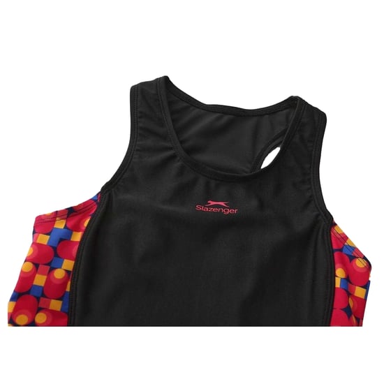 Slazenger - Badeanzug für Mädchen (Schwarz/Grün) - Image 3