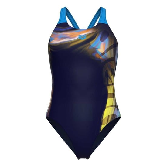 Arena - "Dreamhline" Badeanzug für Damen (Marine/Türkis) - Image 1