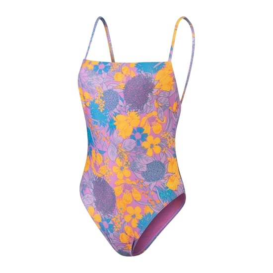 Speedo - Badeanzug für Damen (Violett/Gelb) - Image 1