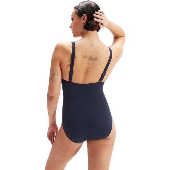 Speedo - Badeanzug für Damen (Marine/Rot) - Image 2