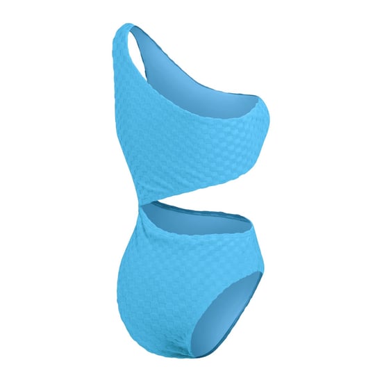 Speedo - Badeanzug für Damen, Ausschnitt, Strukturiert (Blau) - Image 2