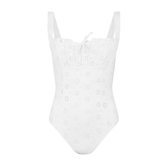 Jack Wills - Badeanzug für Damen, Lochstickerei (Meersalz) - Image 2
