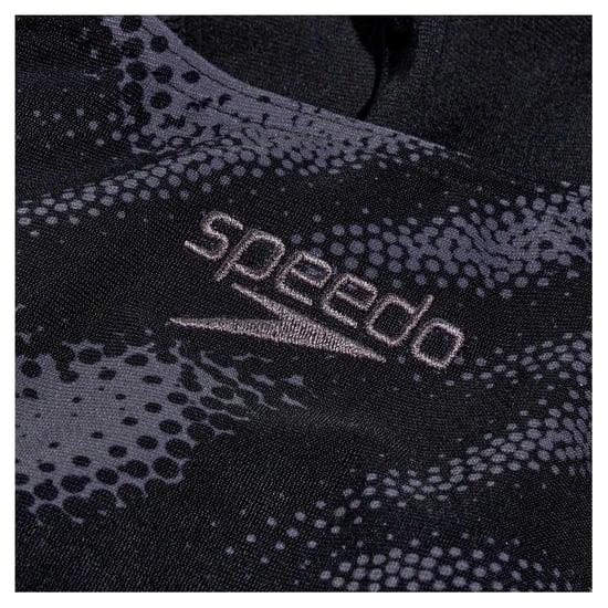 Speedo - "Hyper Boom" Badeanzug für Damen (Schwarz/Grau) - Image 2