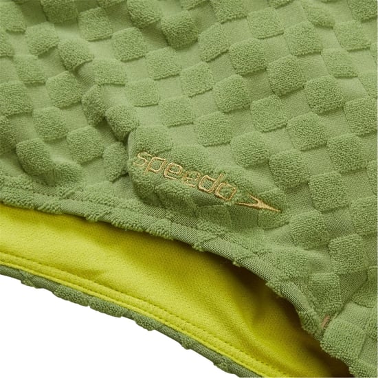 Speedo - Badeanzug für Damen, Ausschnitt, Strukturiert (Grün) - Image 3