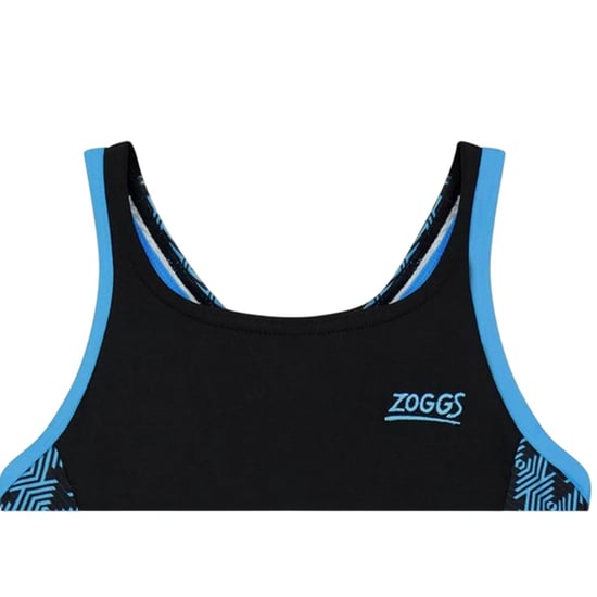 Zoggs - Badeanzug für Mädchen, Spritzschutz (Schwarz) - Image 4