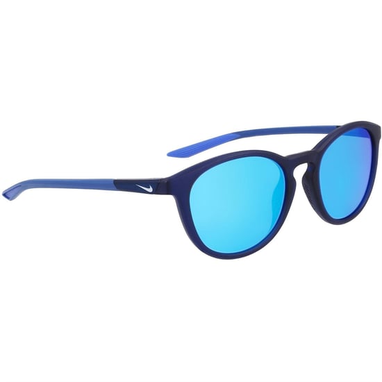 Nike Herren-Sonnenbrille mit rundem „Evolution“-Logo (Marine/Blau) - Image 3