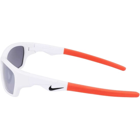 Nike - Wickel-Sonnenbrille, Logo (Weiß/Silberblitz) - Image 3
