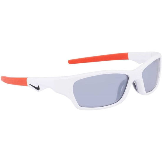 Nike - Wickel-Sonnenbrille, Logo (Weiß/Silberblitz) - Image 5