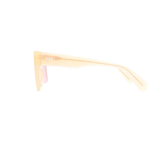 Off-White - "Firenze" Quadratischer Rahmen-Sonnenbrille für Herren/Damen Unisex (Sandbraun) - Image 2