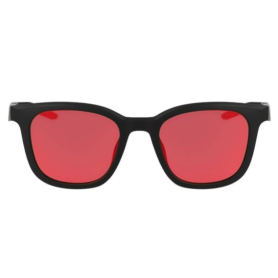 Nike - Quadratisch-Sonnenbrille, Alltag (Schwarz/Rot) - Image 1