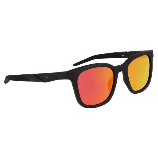 Nike - Quadratisch-Sonnenbrille, Alltag (Schwarz/Rot) - Image 3