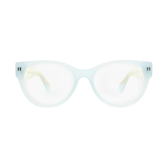 Off White - "Style 57" Logo-Brille für Herren/Damen Unisex (Hellblau) - Image 2