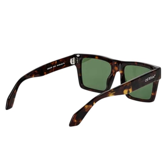 Off White - "Lawton" Quadratischer Rahmen-Sonnenbrille für Herren/Damen Unisex (Braun/Grün) - Image 2