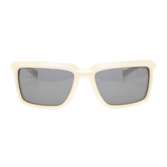 Off-White - "Portland" Sonnenbrille (Weiß/Dunkelgrau) - Image 2
