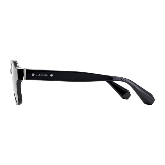 AllSaints - geometrisches Design-Sonnenbrille für Herren/Damen Unisex (Schwarz) - Image 2