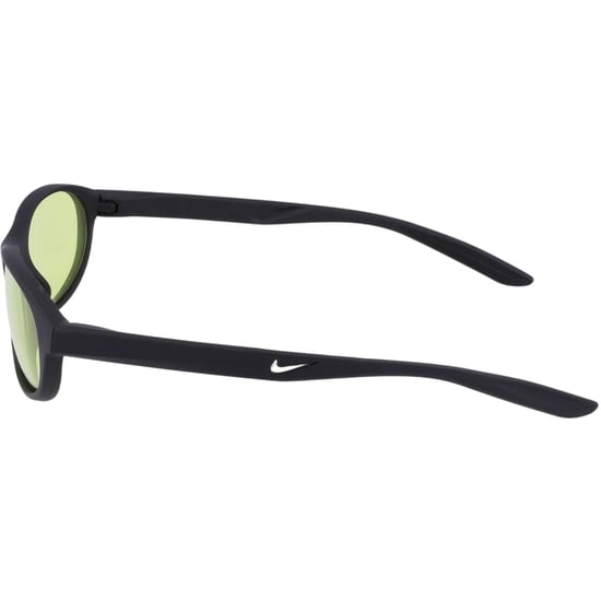 Nike - "Retro E" Oval-Sonnenbrille für Herren/Damen Unisex (Mattschwarz/Volt Farbe) - Image 3