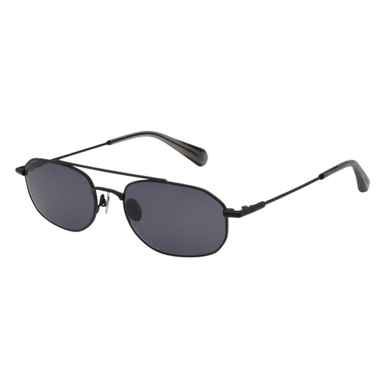 AllSaints - Rechteck-Sonnenbrille für Herren/Damen Unisex (Mattschwarz) - Image 1