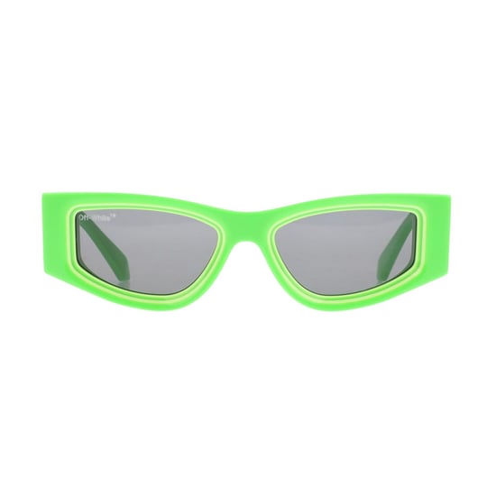 Off White - "Andy" geometrisches Design-Sonnenbrille (Grün) - Image 1