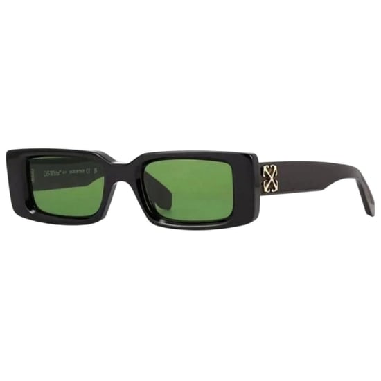 Off-White - "Arthur" Pfeil-Sonnenbrille für Herren/Damen Unisex (Schwarz/Grün) - Image 1