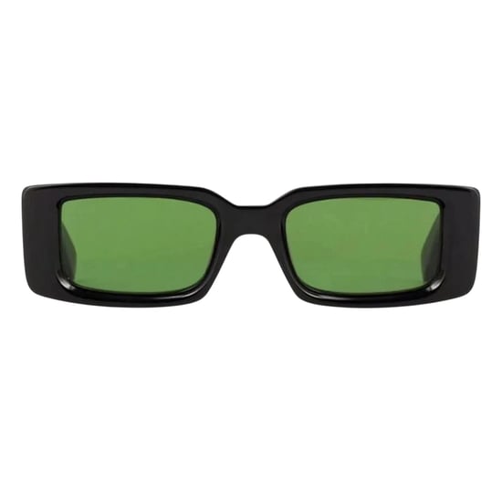 Off-White - "Arthur" Pfeil-Sonnenbrille für Herren/Damen Unisex (Schwarz/Grün) - Image 3