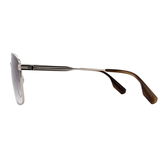 Ted Baker - "Chase" Rechteckig-Sonnenbrille, Metall (Silber) - Image 2