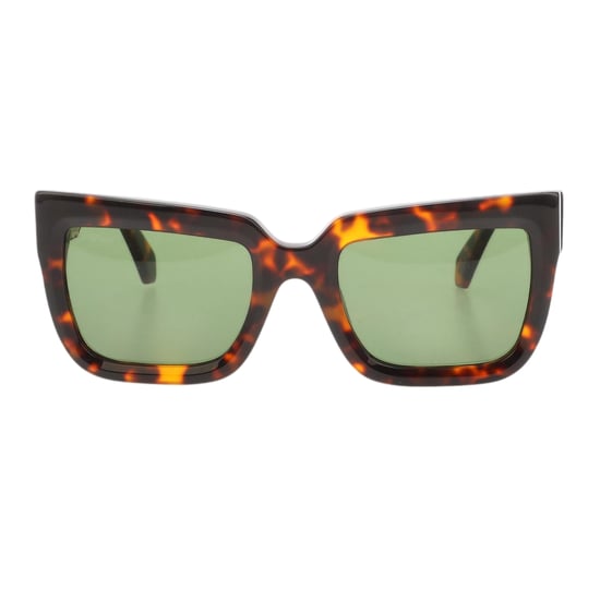 Off White - "Firenze" Sonnenbrille (Braun/Braun) - Image 1