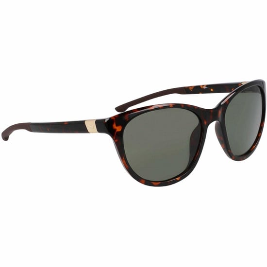 Nike - "City Hero" Katzenauge-Sonnenbrille für Damen (Schildpatt/Grün) - Image 1