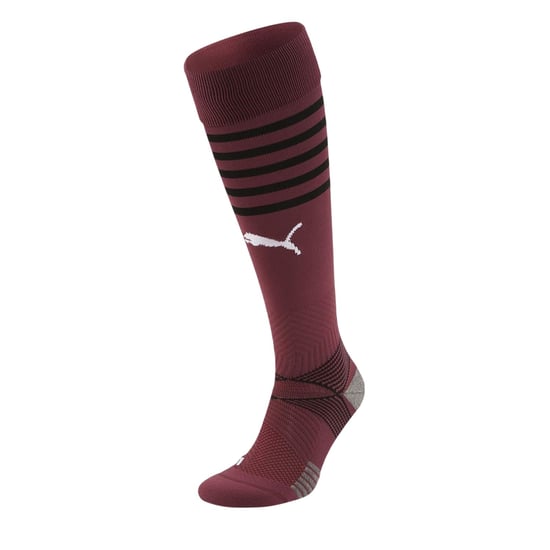 Puma - "TeamFinal" Fußballsocken für Herren (Traubenwein) - Image 1