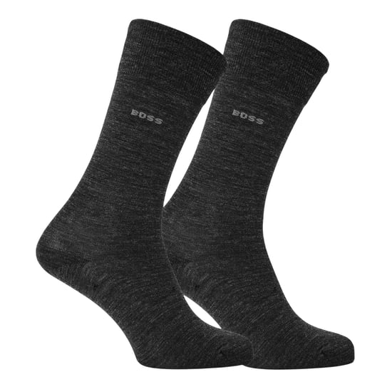 Boss - Knöchelsocken für Herren, Wolle (2er-Pack) (Holzkohle) - Image 1