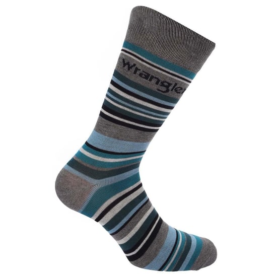 Wrangler - Socken für Herren/Damen Unisex (3er-Pack) (Grau/Bunt) - Image 2