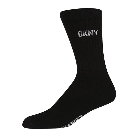 DKNY - Socken für Herren, gerippt (Schwarz/Weiß/Grau) - Image 2