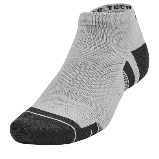 Under Armour - "Performance Tech" Knöchelsocken für Herren/Damen Unisex (3er-Pack) (Schwarz/Grau/Weiß) - Image 3