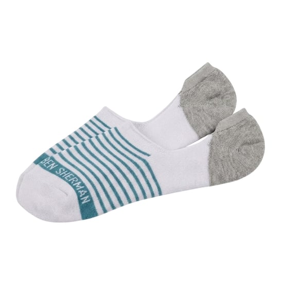 Ben Sherman - Liner Socken für Herren, Baumwollmischung (3er-Pack) (Weiß) - Image 2