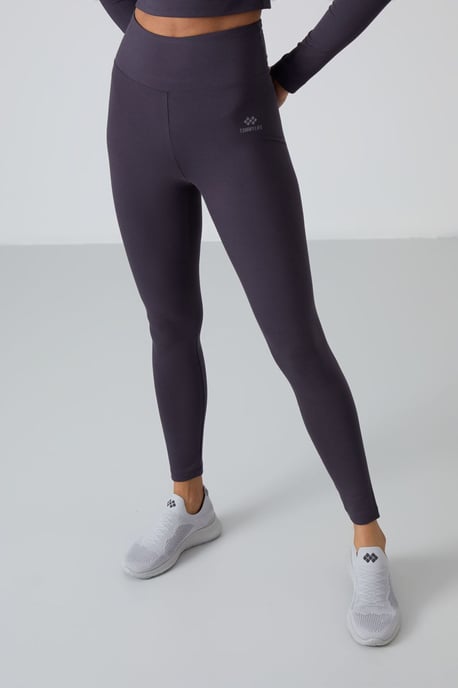 Baumwolle-Elastan Crop T-Shirt und Leggings Set - Image 4