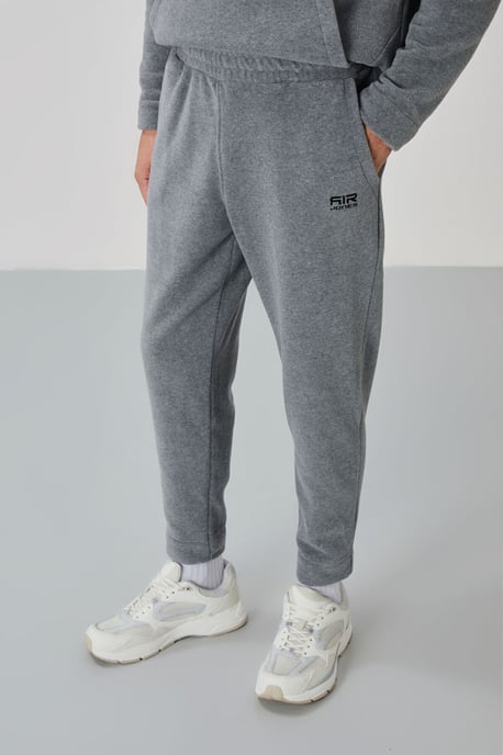 Herren Polyester-Fleece Sweatshirt- und Hosen-Set - Image 3