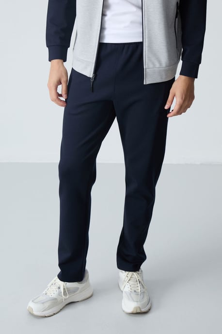 Herren Farbblockiertes Strick-Active-Set - Image 3