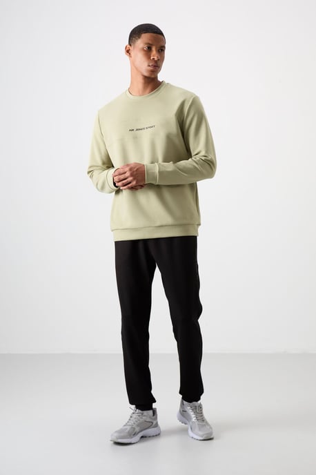 Bedrucktes Fleece-Sweatshirt- und Hosen-Set - Image 1